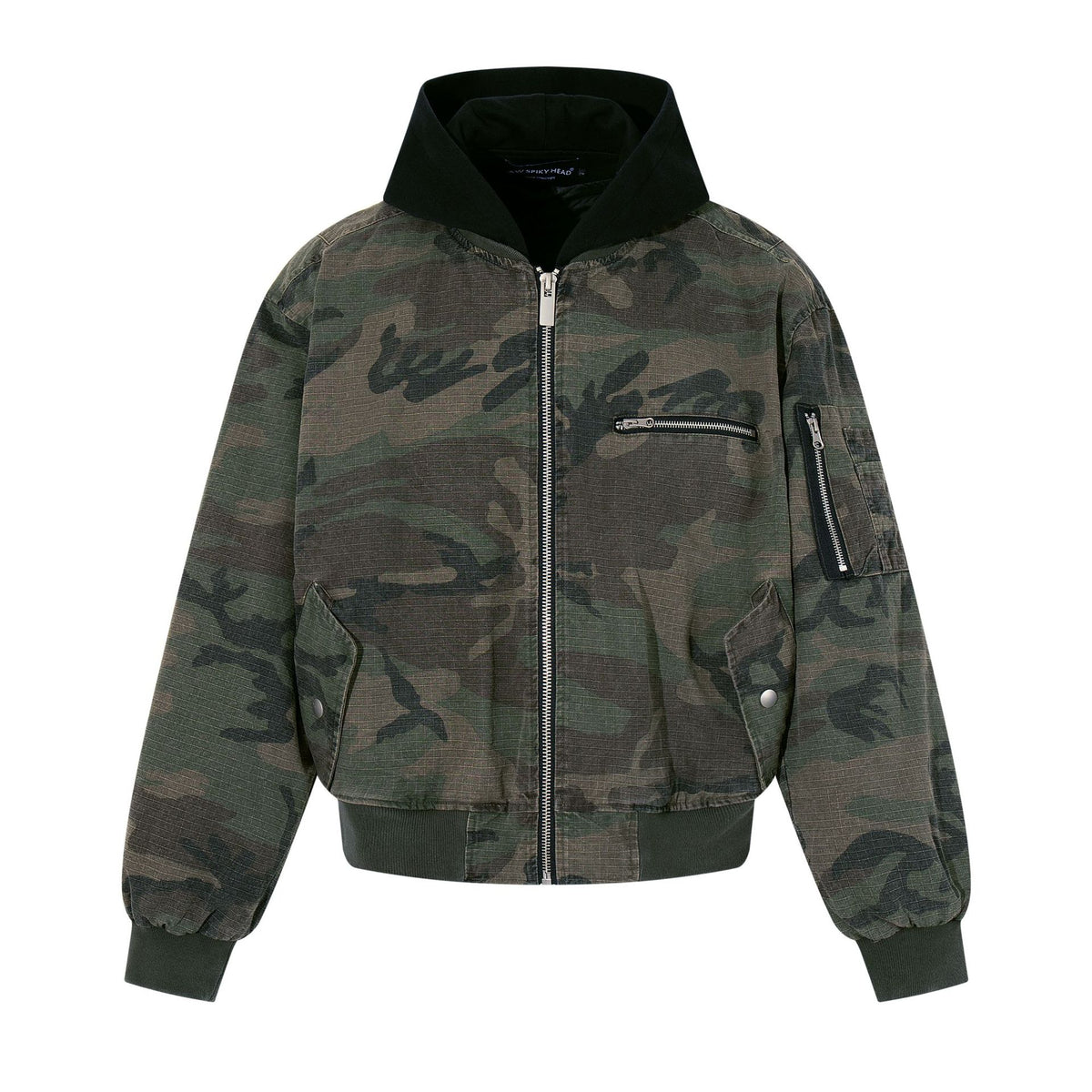 Camouflage cotton jacket for pilots