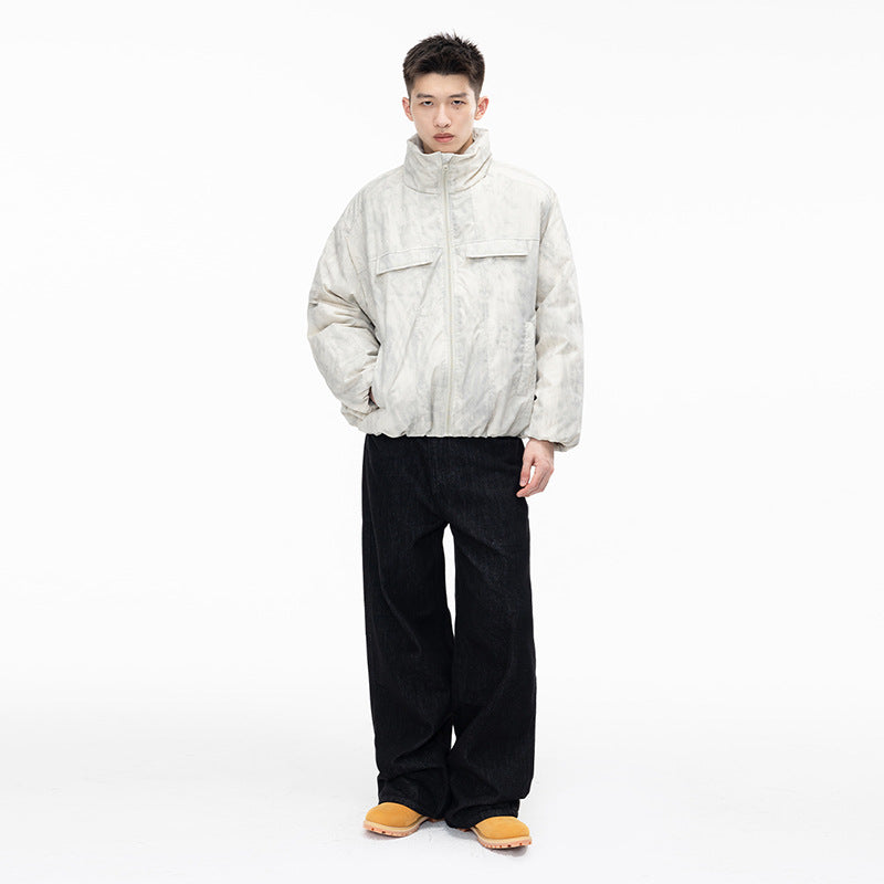 Casual Loose Jacket for Men,  Hooded Outerwear, Winter Coat