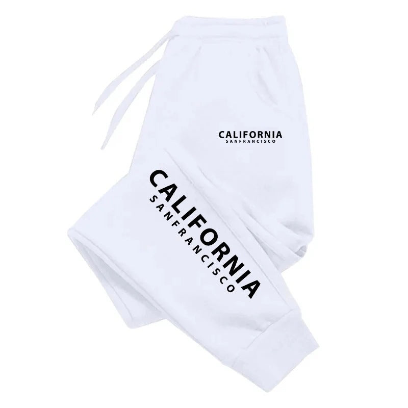Letter Print Casual Sweatpants